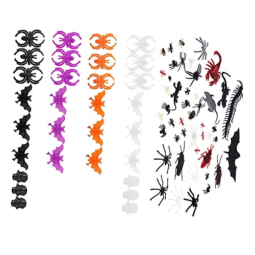 ifundom 74 Stück Halloween-Simulation Tricky Toys Verschiedene Fälschungen Halloween Realistische Fehler Halloween Sortierte Fehler Streich Requisiten Bugs Streich Insekten Plastik ifundom 74 Stück Halloween-Simulation Tricky Toys Verschiedene Fälschungen Halloween Realistische Fehler Halloween Sortierte Fehler Streich Requisiten Bugs Streich Insekten Plastik von ifundom