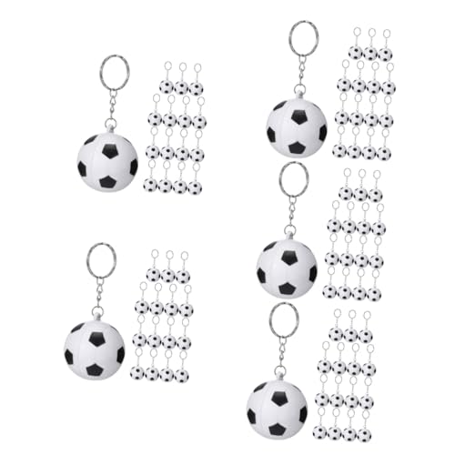 ifundom 75stücke Pu Fußball Schlüsselanhänger Kreative Schlüsselringe Für Taschen Dekoration Und Für Sportliebhaber Und Partys von ifundom