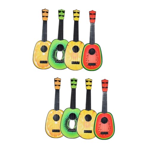 ifundom 8 STK Ukulele-Gitarre Für Kinder Musikinstrumente, Spielzeug Gitarre Für Anfänger Ukulele Für Kinder Gitarrenspielzeug Kinder-Ukulele Kleinkind-Ukulele Spielzeuge Zubehör Obst von ifundom