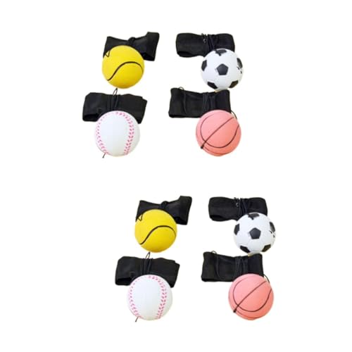 ifundom 8 STK entspannendes Spielzeug Entspannungsspielzeug Luftkugeln werfen elastisch Spielzeuge Handspielzeug Ballspielzeug beiläufig Spielzeugball Kugel am Handgelenk Hüpfender Ball von ifundom