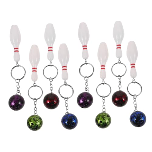 ifundom 8 Stück Bowling Schlüsselanhänger Sportlicher Anhänger für Bowling Fans Langlebige Mitgebsel für Kindergeburtstage Einladungen und Sport Souvenirs für Diy Projekte ifundom 8 Stück Bowling Schlüsselanhänger Sportlicher Anhänger für Bowling Fans Langlebige Mitgebsel für Kindergeburtstage Einladungen und Sport Souvenirs für Diy Projekte von ifundom