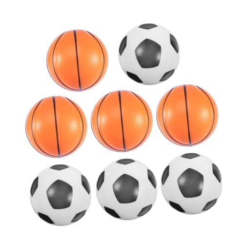 ifundom 8 Stück Dekompressionsball Stress Mini drinnen Übung Fitnessstudio Bälle quetschen Fußballspielzeug Sportspielzeug Basketball-Squeeze-Ball Kleine Fußballkugeln Pu ifundom 8 Stück Dekompressionsball Stress Mini drinnen Übung Fitnessstudio Bälle quetschen Fußballspielzeug Sportspielzeug Basketball-Squeeze-Ball Kleine Fußballkugeln Pu von ifundom
