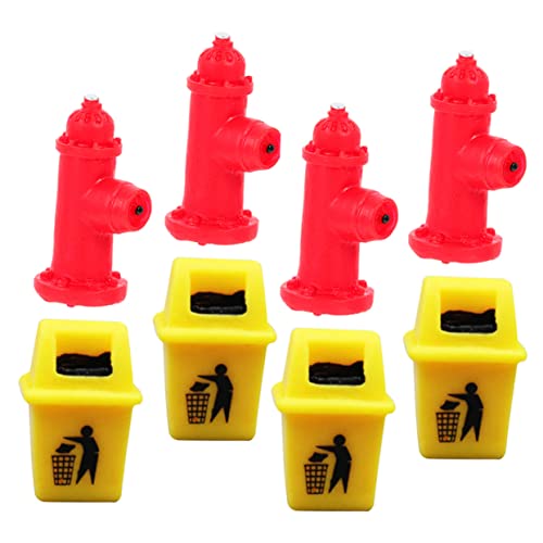 ifundom 8stücke Mini Mülltonne Und Feuerwehrhydrant Teiliges Modell Für Puppenhaus Und Landschaftsgestaltung Realistische Dekoration Für Mikroszenen Und Sandtische ifundom 8stücke Mini Mülltonne Und Feuerwehrhydrant Teiliges Modell Für Puppenhaus Und Landschaftsgestaltung Realistische Dekoration Für Mikroszenen Und Sandtische von ifundom