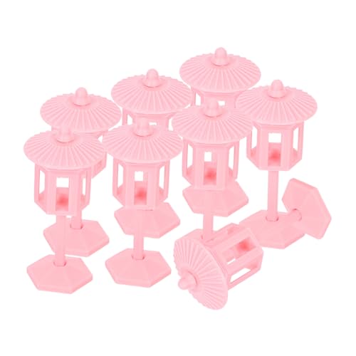 ifundom 8 Stück Puppenhausmöbel Miniaturlampe: Dekoratives Mini-lichtmodell Miniaturbeleuchtung Spielzeug Für Puppenhausdekor Schlafzimmerzubehör von ifundom