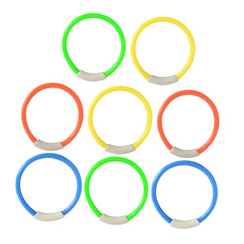 ifundom 8stücke Tauchringe Für Junge Mädchen Bunte Unterwasser-spielzeuge Für Schwimmbad Und Tauchen Spielzeug Für Jungen Und Mädchen Farbe Zufällig ifundom 8stücke Tauchringe Für Junge Mädchen Bunte Unterwasser-spielzeuge Für Schwimmbad Und Tauchen Spielzeug Für Jungen Und Mädchen Farbe Zufällig von ifundom