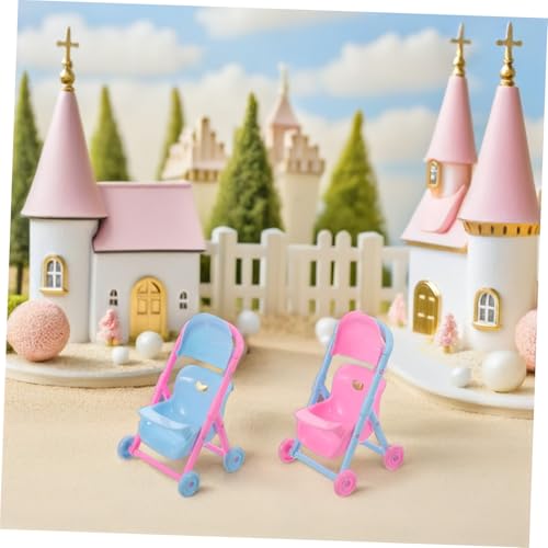 ifundom 8 Stück Teiliges Mini Puppenwagen aus Robustem Kunststoff Detailgetreuer Doll Stroller für Rollenspiel und Puppenhaus Zubehör Leicht zu Reinigen und Tragbar für Drinnen und Draußen ifundom 8 Stück Teiliges Mini Puppenwagen aus Robustem Kunststoff Detailgetreuer Doll Stroller für Rollenspiel und Puppenhaus Zubehör Leicht zu Reinigen und Tragbar für Drinnen und Draußen von ifundom