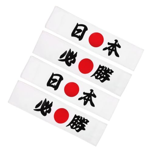 ifundom 8 Stück Teiliges Ninja Stirnband für Japanische Bandanas mit Ninja Muster Verstellbar und Atmungsaktiv für Kostüme Sportliche Aktivitäten und Tägliche Nutzung von ifundom