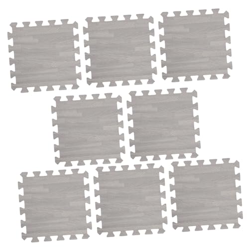 ifundom 8 Stück Teiliges Puzzlematte Dickem Rutschfestem Schaumstoff mit Holzmaserung Vielseitige Bodenmatte für Fitnessmatte für Zuhause Stoßdämpfend und Sicher ifundom 8 Stück Teiliges Puzzlematte Dickem Rutschfestem Schaumstoff mit Holzmaserung Vielseitige Bodenmatte für Fitnessmatte für Zuhause Stoßdämpfend und Sicher von ifundom