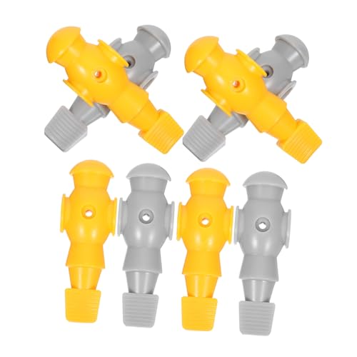ifundom 8 Stück Teiliges Tischfußball Spielerfiguren Ersatzteile für Modell Einfache Montage Kompatibel für Freizeit Turnierspiele Fußball Action Spielfiguren von ifundom