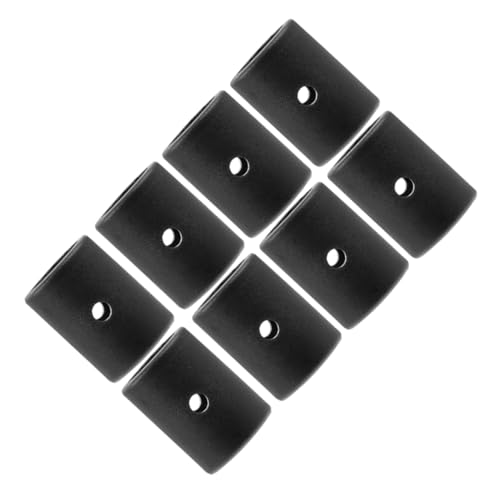 ifundom 8 Stück Tischkicker Schützen Austausch Von Tischfußballteilen Tischfußballzubehör Zubehör Für Kickerspiele Teile Für Fußballtische Tischteile Fußballtischzubehör Black PVC von ifundom