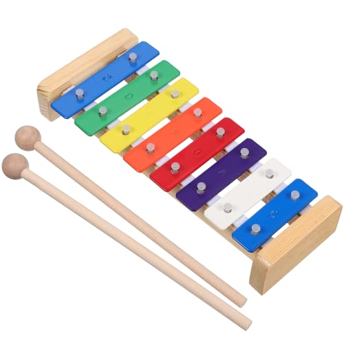 ifundom Nekoto Xylophon-Set Lernspielzeug 8-ton-schlaginstrument Aus Metall von ifundom