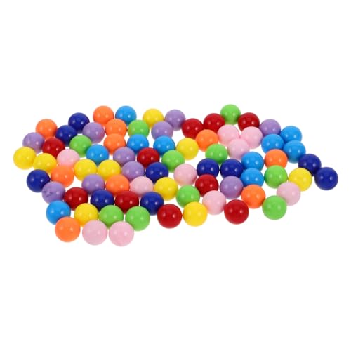 ifundom 80 Stück Teiliges Bunte Spielperlen für Tischspiel Requisiten Farbige Lernkugeln für Konzentrations Aufmerksamkeitsförderung Pädagogisches Denkspiel von ifundom
