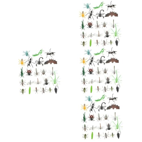 ifundom 88 STK Realistisches Insektenspielzeug Fake-Frosch-Dekor Bienendekor Tischminiaturen Ostern Kinderspielzeug Spielzeuge Insektenfigur Insektenmodell Spielzeug Spinne Heuschrecke PVC von ifundom