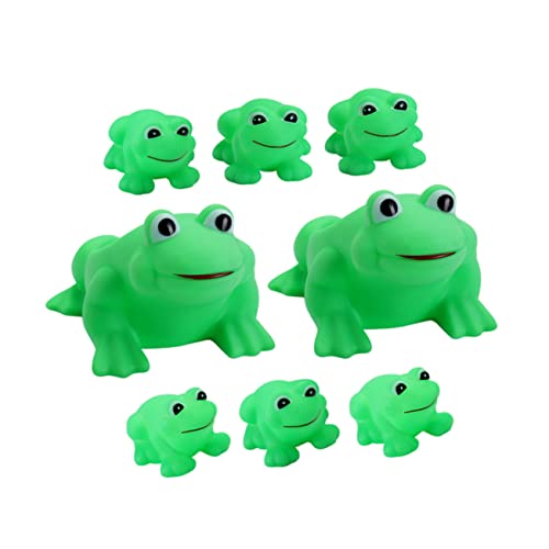 ifundom 8-teiliges Badewasserspielzeug Für Kinder Frosch-badespielzeug Entzückende Quetschtiere Sicheres Vinylmaterial Lustiges Badewannenspielzeug Für Kleinkinder ifundom 8-teiliges Badewasserspielzeug Für Kinder Frosch-badespielzeug Entzückende Quetschtiere Sicheres Vinylmaterial Lustiges Badewannenspielzeug Für Kleinkinder von ifundom