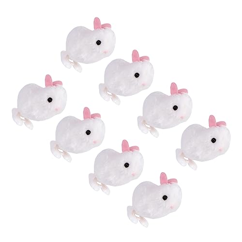 ifundom 8St Laufendes aufziehen Plüschtiere zur Osterparty Hasenspielzeug für kinderspielzeug babybrause Kleinkindspielzeug Cartoon-Laufspielzeug Weiß ifundom 8St Laufendes aufziehen Plüschtiere zur Osterparty Hasenspielzeug für kinderspielzeug babybrause Kleinkindspielzeug Cartoon-Laufspielzeug Weiß von ifundom