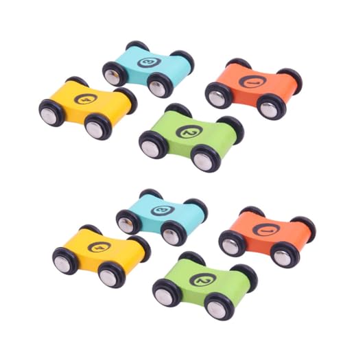 ifundom 8Stücke Teiliges Holz für Interaktives Autospielzeug Leuchtenden Farben für Kleinkinder Fördert Motorische Fähigkeiten und Kreatives ifundom 8Stücke Teiliges Holz für Interaktives Autospielzeug Leuchtenden Farben für Kleinkinder Fördert Motorische Fähigkeiten und Kreatives von ifundom