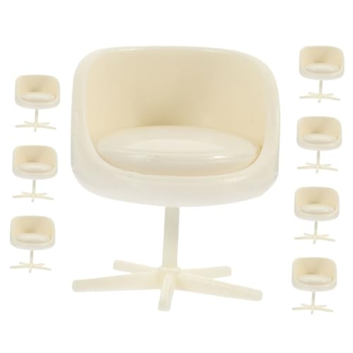 ifundom 8st Modell Eines Möbeldrehstuhls Modell Schaumstoffkugeln Spindel Toilettenpapier Kleiner Schwamm Schwamm Aufblasbare Schaumstoffbälle Mini-Stuhl Puppenhaus Beige Abs ifundom 8st Modell Eines Möbeldrehstuhls Modell Schaumstoffkugeln Spindel Toilettenpapier Kleiner Schwamm Schwamm Aufblasbare Schaumstoffbälle Mini-Stuhl Puppenhaus Beige Abs von ifundom