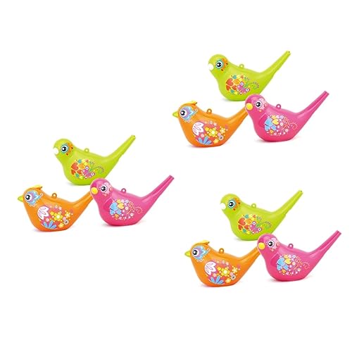 ifundom 9 Stk Vogelpfeife Vogelrufspielzeug Goodie-Bag Stuffer für Erwachsene pfeift Spielzeuge Kinder pfeifen Wasserpfeife Musik Klarinette Baby von ifundom