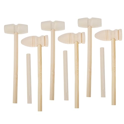ifundom 9-teiliges Kinder-holzhammer-Spielzeug Montessori-Spielzeug Für Kleinkinder Spielzeug-Set Mit Glatter Oberfläche Für Jungen Und Mädchen ifundom 9-teiliges Kinder-holzhammer-Spielzeug Montessori-Spielzeug Für Kleinkinder Spielzeug-Set Mit Glatter Oberfläche Für Jungen Und Mädchen von ifundom