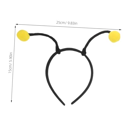 ifundom 9 Stück Teiliges Haarreif mit Bienen Marienkäfern und Ameisen Süße Tiermotive mit Pompons Einfach Anzuziehen für Kleinkinder Bühnenauftritte Karneval und Partyspaß von ifundom