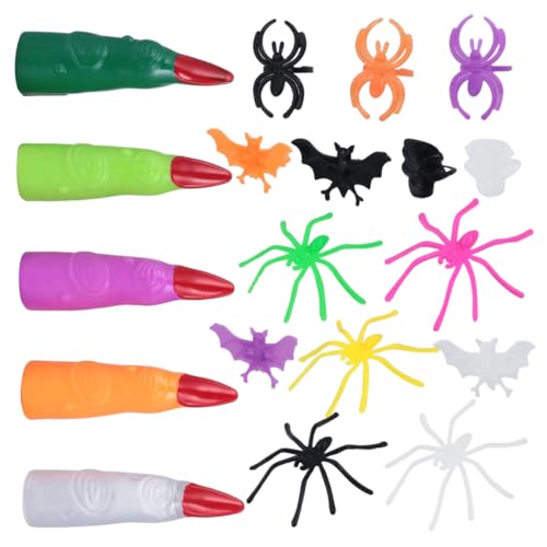 ifundom 90stücke Halloween Spider Spaßige Plastikspinnen- Für Halloween-Partys Und Dekorationen von ifundom