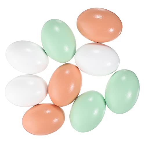 ifundom Ostern Party Eier Spielzeug 9 Stücke Bunte Weiß Simulation Eier Decor Holz Gefälschte Requisiten ifundom Ostern Party Eier Spielzeug 9 Stücke Bunte Weiß Simulation Eier Decor Holz Gefälschte Requisiten von ifundom