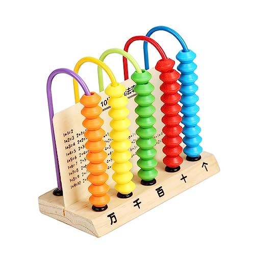 ifundom Abakus Planke Bretter Mathe Perlen Zählen Perlen Berechnen Hölzern von ifundom