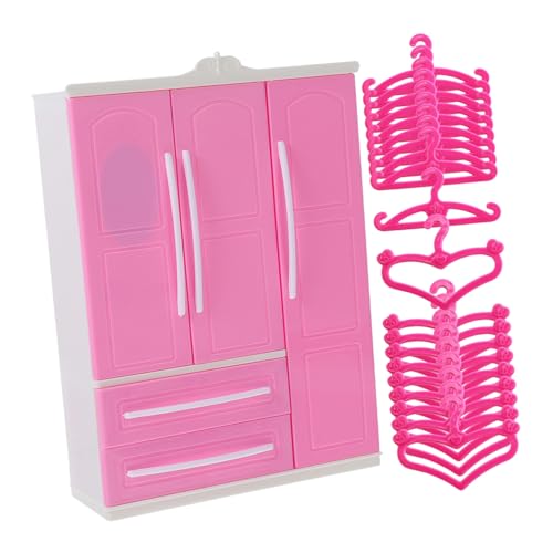 ifundom Abs Puppenschrank Teiligem aus Mini kleiderbügeln Dreiseitiger Puppengarderobe und Organizer für Puppenkleidung Vielseitige Aufbewahrung im Puppenhaus Kreatives Spielzeugmöbel ifundom Abs Puppenschrank Teiligem aus Mini kleiderbügeln Dreiseitiger Puppengarderobe und Organizer für Puppenkleidung Vielseitige Aufbewahrung im Puppenhaus Kreatives Spielzeugmöbel von ifundom