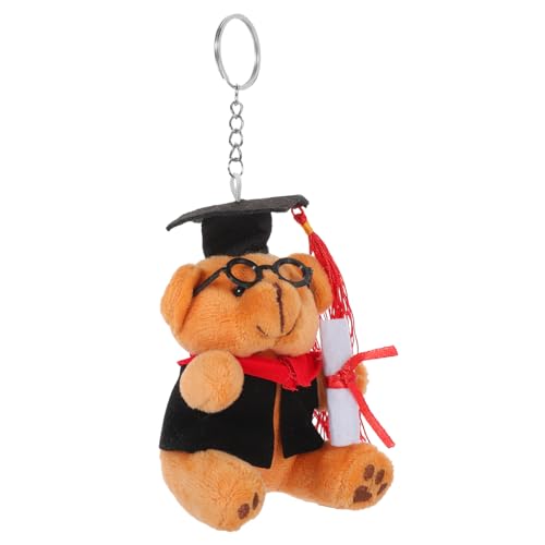 ifundom Abschluss Bär Schlüsselanhänger Tasche Hängende Dekoration Schlüsselanhänger Rucksack Schlüsselanhänger Anhänger Schlüsselanhänger Souvenir Abschluss Schlüsselanhänger von ifundom