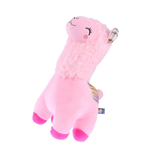 ifundom Alpaka -puppenspielzeug Plüschpuppe Alpaka Weichspielzeug Weihnachtsdekorationen Alpaka Gefülltes Weihnachten Stofftierpuppe Plüschtier Rosa Baumwolle ifundom Alpaka -puppenspielzeug Plüschpuppe Alpaka Weichspielzeug Weihnachtsdekorationen Alpaka Gefülltes Weihnachten Stofftierpuppe Plüschtier Rosa Baumwolle von ifundom