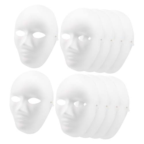 ifundom Anpassbare Papiermasken Zum Basteln Blanke Masken-requisiten für Teenager und Erwachsene ifundom Anpassbare Papiermasken Zum Basteln Blanke Masken-requisiten für Teenager und Erwachsene von ifundom