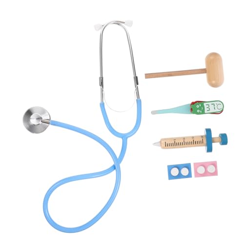 ifundom Arztspielzeug Set für Realistisches Doktorkit mit und Thermometer Fördert Kreativität und Hand Augen Koordination für Rollenspiele und Unterwegs Für Mädchen und Jungen von ifundom