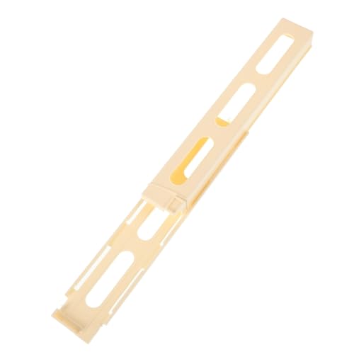 ifundom Aufbewahrungsbox Für Dominosteine Umschlagaufkleber Goldene Aufkleber Jakobsmuschel-Aufkleber Elektrische Bausteine Automatische Bausteine Schild Puzzle-bausteine Beige Plastik von ifundom