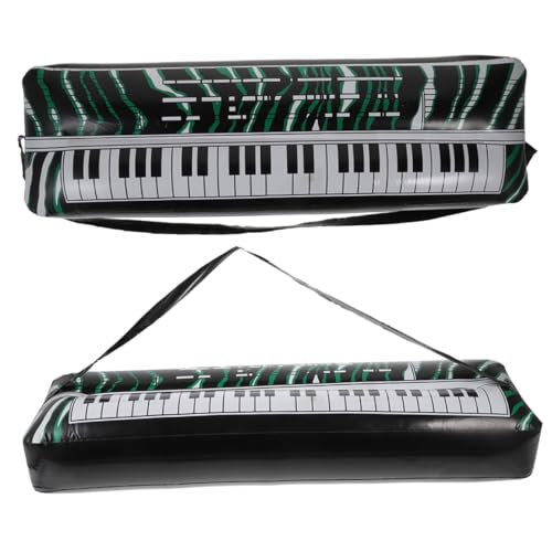 ifundom Aufblasbares Keyboard Aufblasbares Kinderspielzeug PVC-Party-Requisite Interaktives Klavier Für Kinder Aufblasbare Partyartikel Für Kinder von ifundom