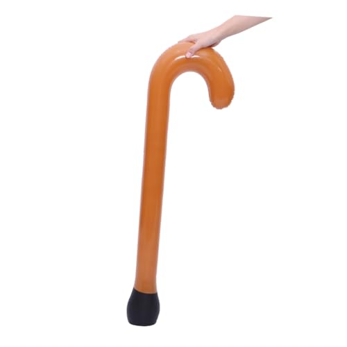 ifundom Aufblasbarer Spazierstock PVC Halloween Party Cosplay Zubehör Lustiges Kostüm Accessoire Aufblasbare Gehhilfe für Karneval und Halloween Dekoration ifundom Aufblasbarer Spazierstock PVC Halloween Party Cosplay Zubehör Lustiges Kostüm Accessoire Aufblasbare Gehhilfe für Karneval und Halloween Dekoration von ifundom