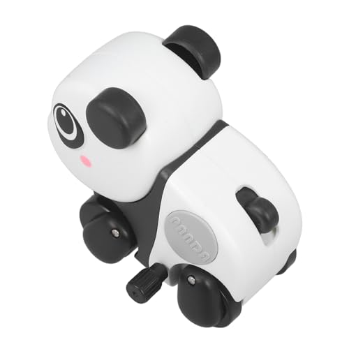 ifundom Aufziehbares rotes Panda- Uhrwerk Tierspielzeug Aufzieh Auto zappeln Tiere kinderpuzzle kinderspielzeug Cartoon- süßes Tierspielzeug Abs Black von ifundom