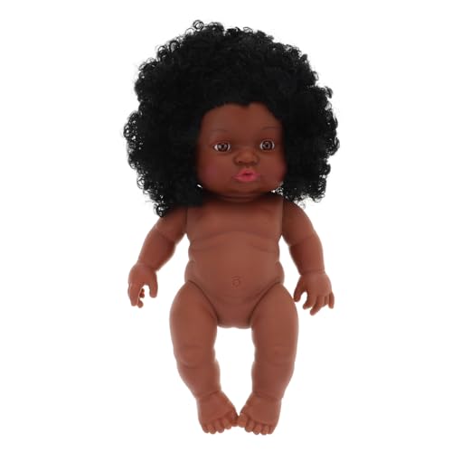ifundom Babypuppe Kleinkind Puppenhaus Dekoration Puppenkleidung Puppenhersteller Puppenkollektion Babybadewanne Puppen für Mädchen Puppe Babypuppen Vinyl Brown ifundom Babypuppe Kleinkind Puppenhaus Dekoration Puppenkleidung Puppenhersteller Puppenkollektion Babybadewanne Puppen für Mädchen Puppe Babypuppen Vinyl Brown von ifundom