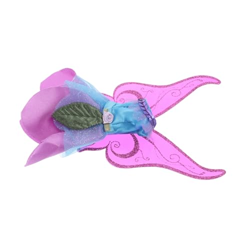 ifundom Babypuppen-feenkleid Mit Flügeln Für Mädchen, Puppengeburtstagsparty, Halloween, Funkelndes Feenkostüm, Zubehör Für Kleine Mädchen, Spielzeug ifundom Babypuppen-feenkleid Mit Flügeln Für Mädchen, Puppengeburtstagsparty, Halloween, Funkelndes Feenkostüm, Zubehör Für Kleine Mädchen, Spielzeug von ifundom