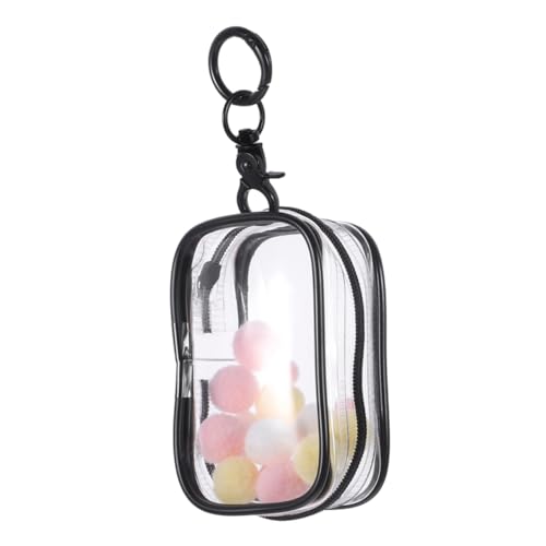 ifundom Babytasche Zeigen Klare Puppentasche Staubdichte Sammeltasche Mini-vitrine Als Schlüsselanhänger Klare Mini-Kosmetiktasche Mini-Puppen-Aufbewahrungstasche Taschenzubehör PVC Black ifundom Babytasche Zeigen Klare Puppentasche Staubdichte Sammeltasche Mini-vitrine Als Schlüsselanhänger Klare Mini-Kosmetiktasche Mini-Puppen-Aufbewahrungstasche Taschenzubehör PVC Black von ifundom