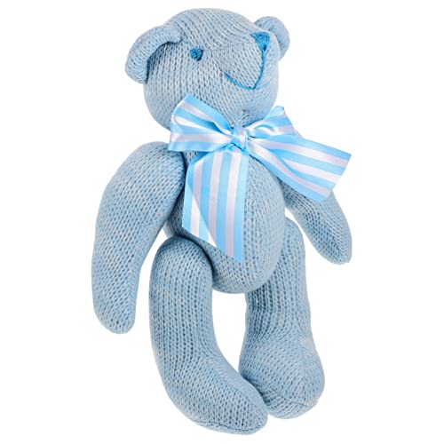 ifundom Bärenpuppe Mini- Plüsch Babyspielzeug tragen Puppe Kuscheltier kuschelbären plushbit tragen Kuscheltier für Teenager Baumwolle Sky-Blue von ifundom