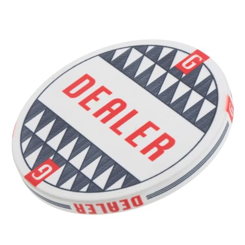 ifundom Poker Zubehör Button Poker Chips Keramik Marker Party Supplies Spiel Supplies von ifundom
