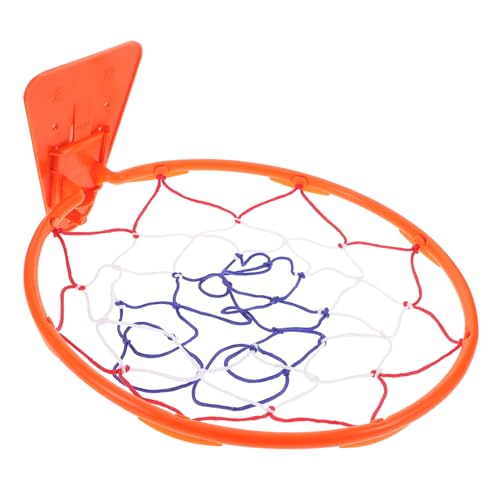 ifundom Basketballkorb Für Jungen Und Mädchen Für Den Innenbereich Basketballkorb Für Jungen Montiertes Basketballspielzeug Geräuschloser Basketballrahmen Orange 34 cm von ifundom