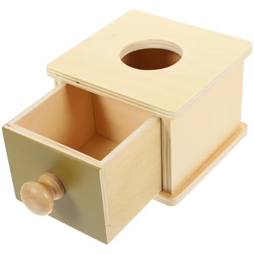 ifundom Box Frühen Kindheit Lehrmittel Ball Container Aus Holz von ifundom