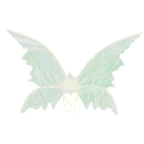 ifundom Butterfly Wings Für Junge Mädchen Glitzernde Goldene Feenflügel Für Kostümpartys Halloween Cosplay Und Fotoshootings Leicht Und Farbenfroh von ifundom