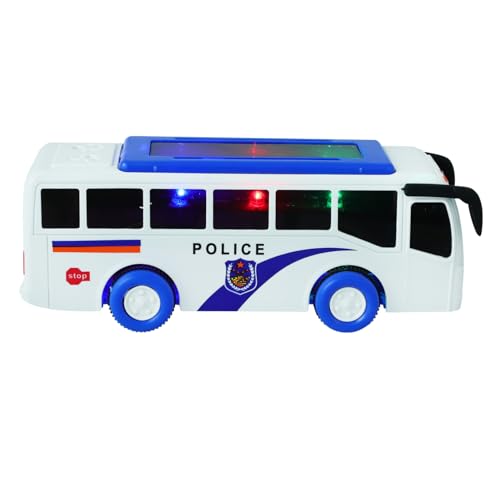 ifundom Busspielzeug Kleines Auto Simulation Bus Autospielzeug Zurückziehen Spielzeugbus Für Kleines Ziehendes Autospielzeug Bus-rückziehspielzeug Abs Weiß von ifundom