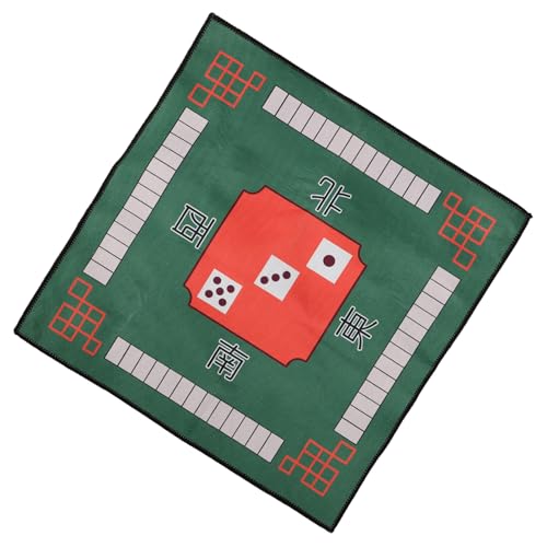 ifundom Chinesische Stil Mahjong Tischmatte rutschfeste Dicke Tischabdeckung Für Schachraum Schalldämpfend Für Mahjong Und Andere Brettspiele von ifundom