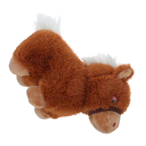 ifundom Chinesisches Neujahrs Maskottchen Braunes Pferd Realistisches Stofftier für Frühlingsfest Dekoration für Geburtstage ifundom Chinesisches Neujahrs Maskottchen Braunes Pferd Realistisches Stofftier für Frühlingsfest Dekoration für Geburtstage von ifundom
