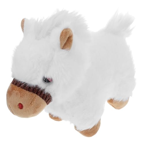 ifundom Chinesisches Neujahrs Maskottchen Weiches Weißes Pferd Kuscheltier für Frühlingsfest Deko und Kinderzimmergestaltung ifundom Chinesisches Neujahrs Maskottchen Weiches Weißes Pferd Kuscheltier für Frühlingsfest Deko und Kinderzimmergestaltung von ifundom