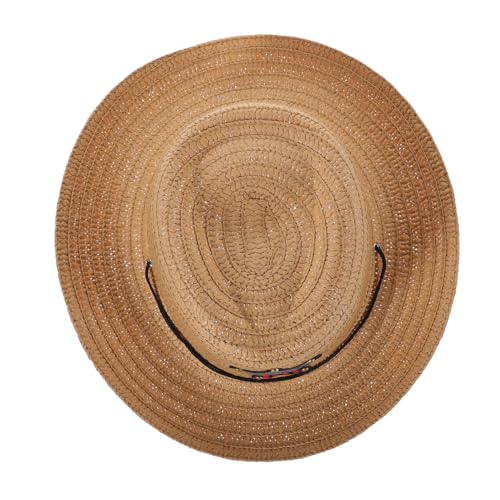 ifundom Stroh Gewebter Sonnenhut Für Kinder Jungen Und Mädchen Breite Krempe Outdoor-sport Strohhut Für Den Strand ifundom Stroh Gewebter Sonnenhut Für Kinder Jungen Und Mädchen Breite Krempe Outdoor-sport Strohhut Für Den Strand von ifundom