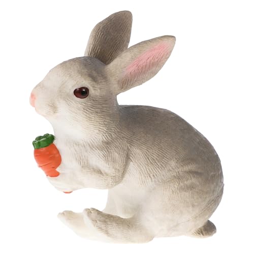 ifundom Cute Bunny Ornament Figuren Mini Ornament Tier Modell Lebensechte Tier Skulptur ifundom Cute Bunny Ornament Figuren Mini Ornament Tier Modell Lebensechte Tier Skulptur von ifundom